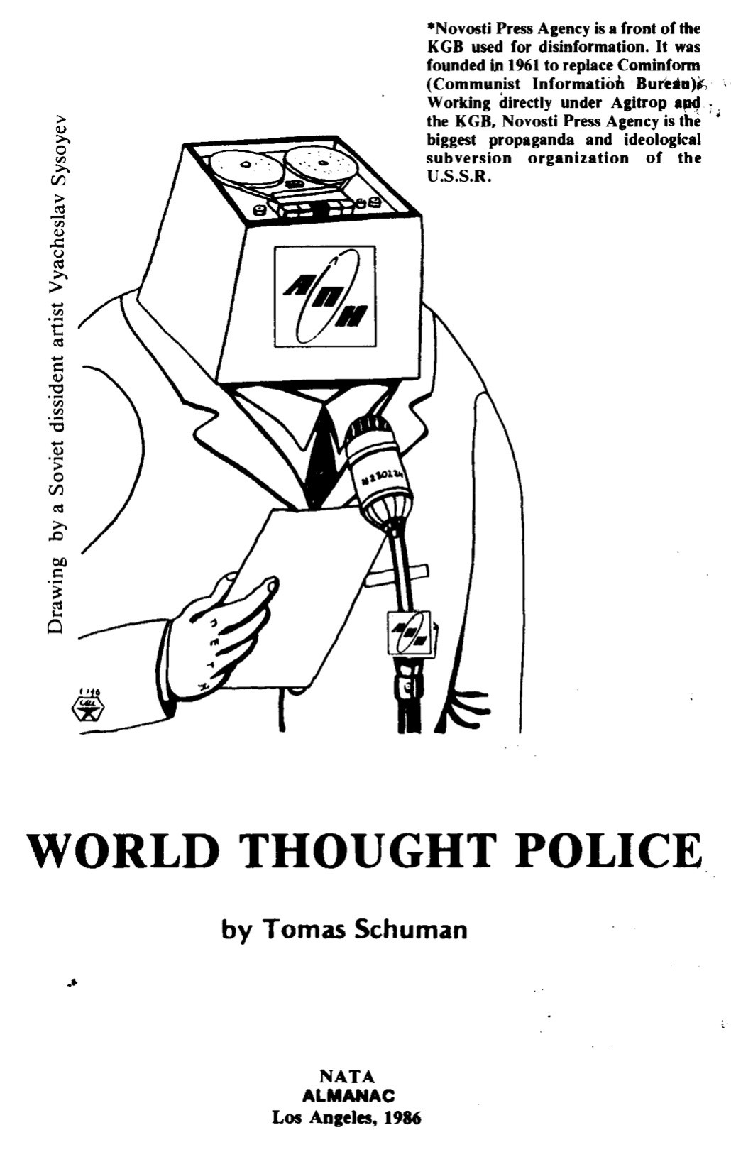 World Thought Police (1986) by Tomas Schuman